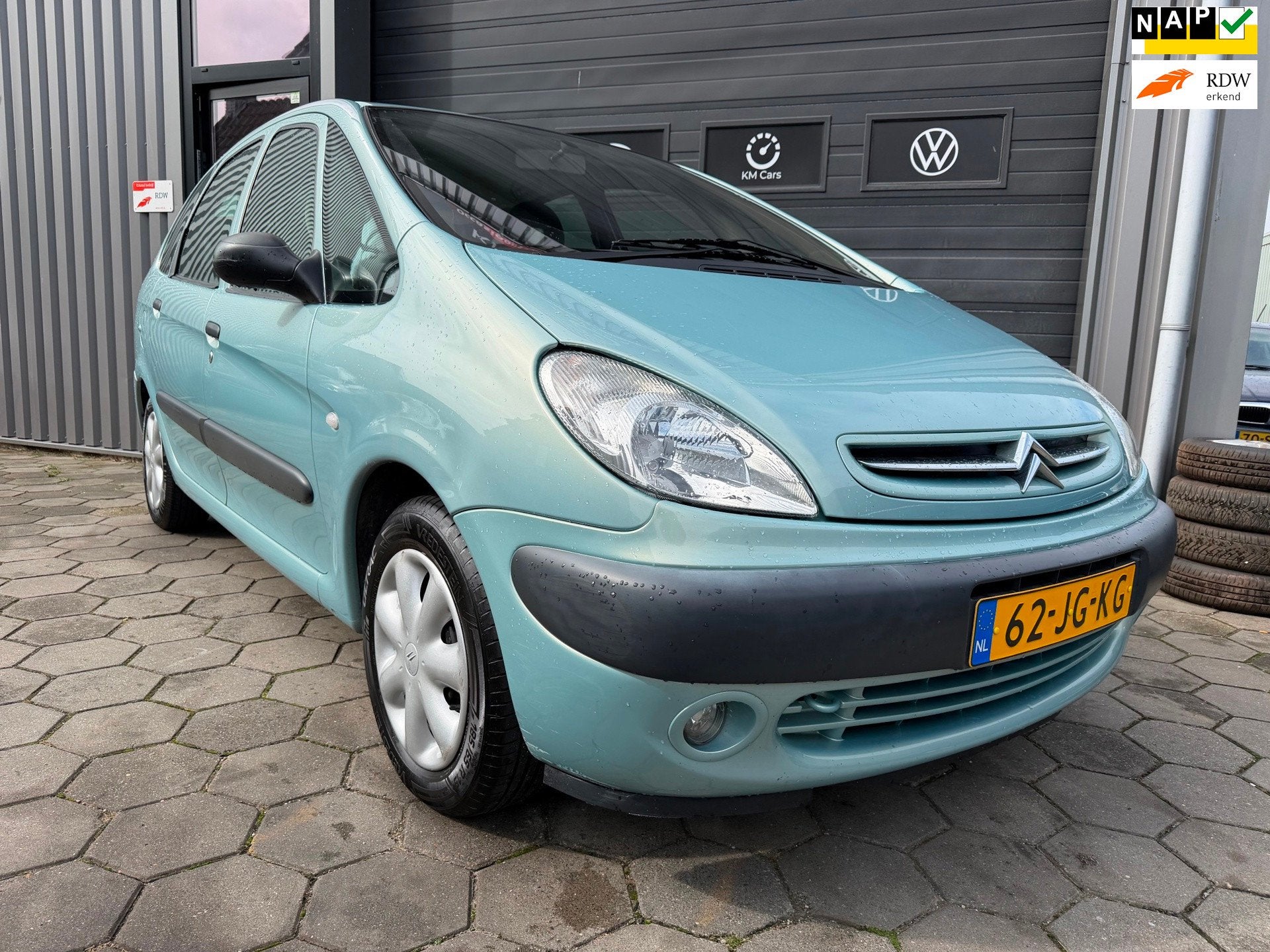 Citroen Xsara Picasso 1.8i-16V - 1e Eigenaar - Nw apk - Airc, Auto's, Dealer onderhouden, Stof, Zwart, 4 cilinders