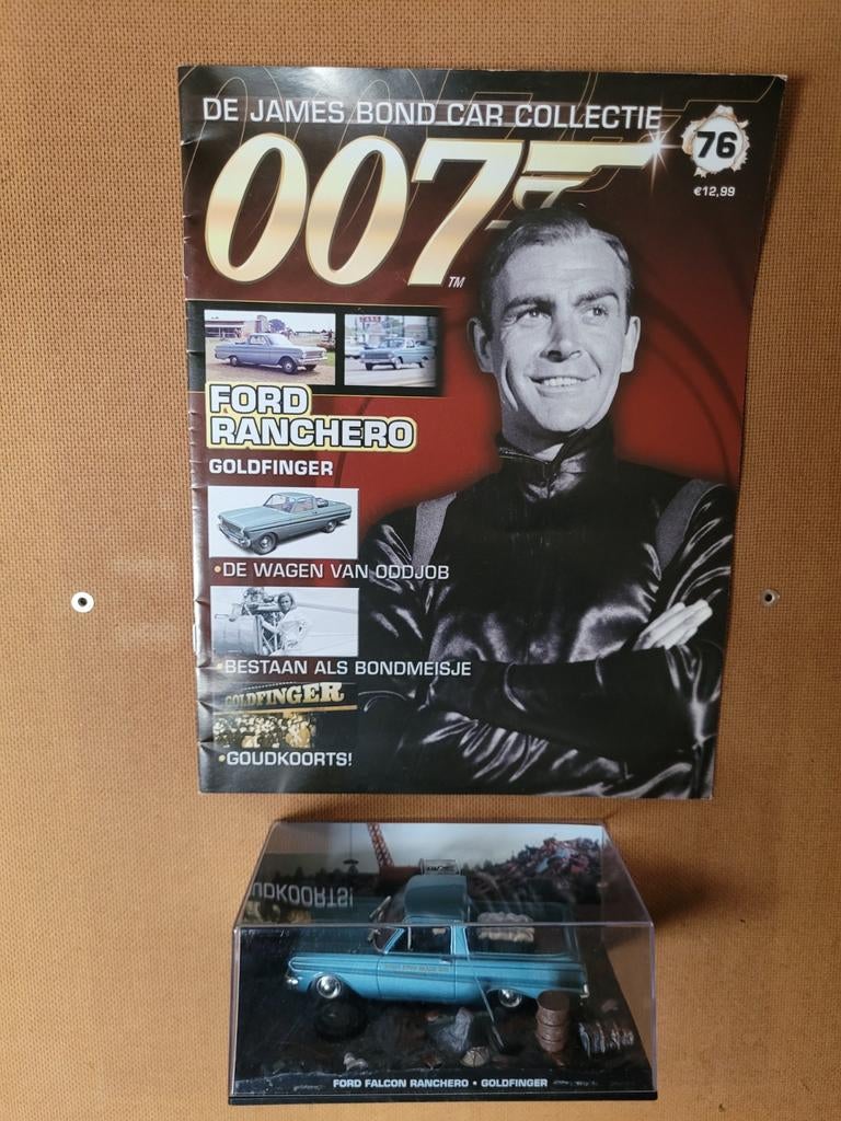 James Bond Car Collectie Ford Ranchero, Ophalen of Verzenden, Zo goed als nieuw, Auto, Overige merken