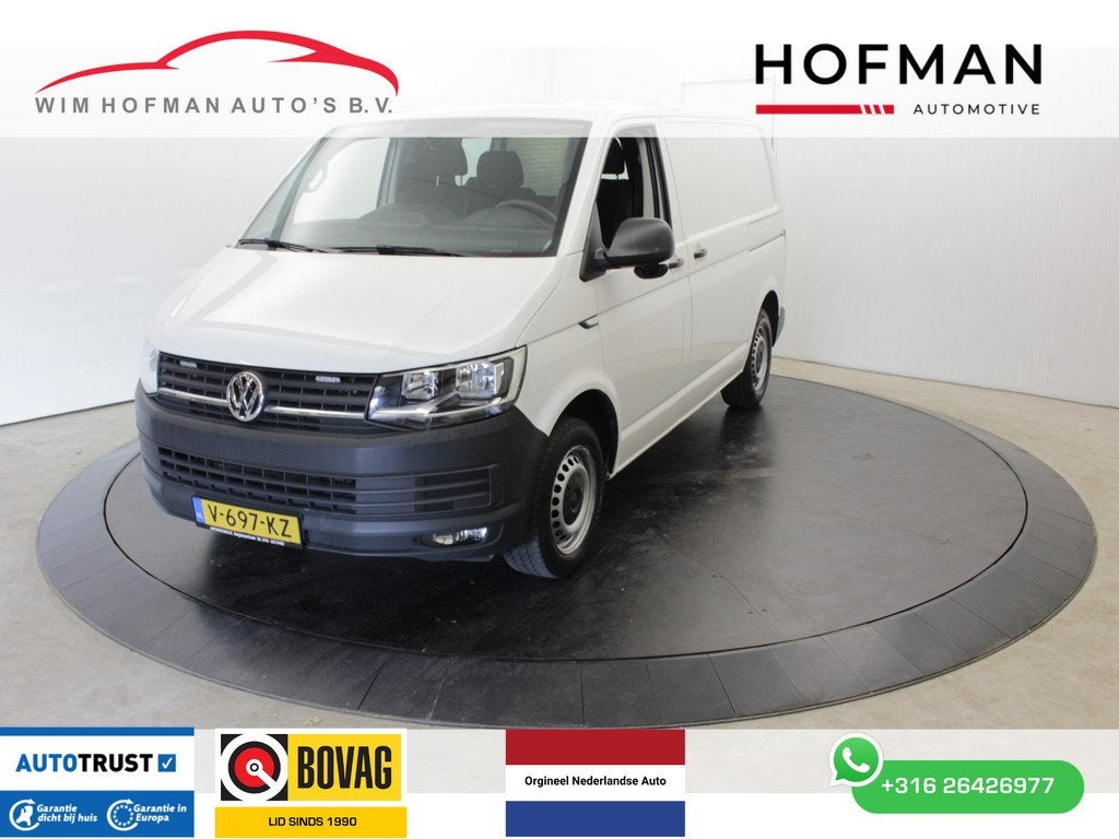 Volkswagen Transporter 2.0 TDI 150PK Euro 6 Automaat L+R Sch, Stof, Gebruikt, 4 cilinders, 150 pk