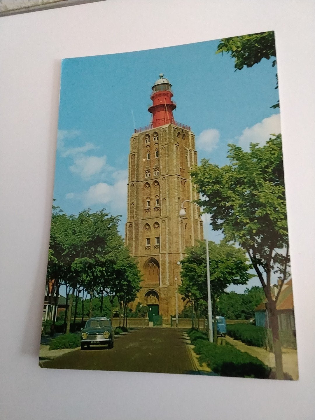Oude Ansichtkaart Westkapelle Vuurtoren (1460-1470), Ophalen of Verzenden, Voor 1920, Gelopen, Zeeland