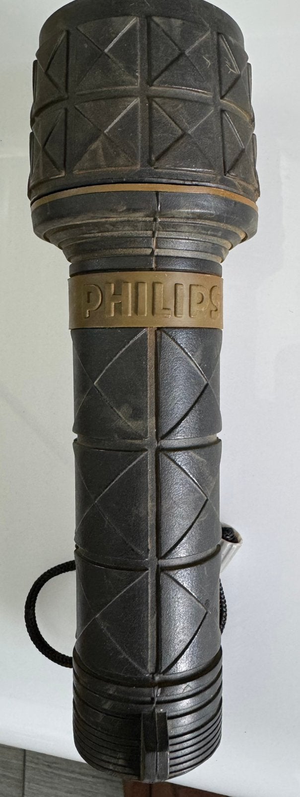 Oude philips zaklantaarn, Ophalen of Verzenden, Gebruikt, Batterij