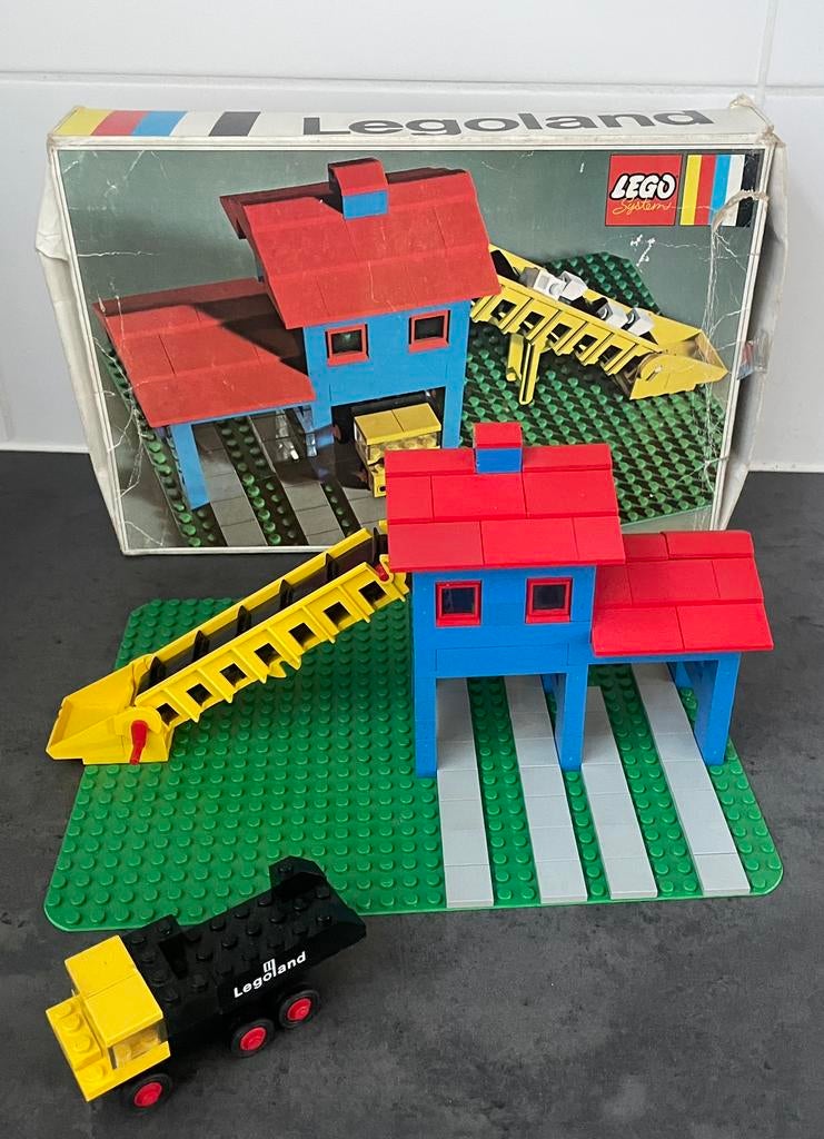 Lego 351 Loader Hopper with truck 1971 met doos, Kinderen en Baby's, Speelgoed | Duplo en Lego, Ophalen of Verzenden, Zo goed als nieuw