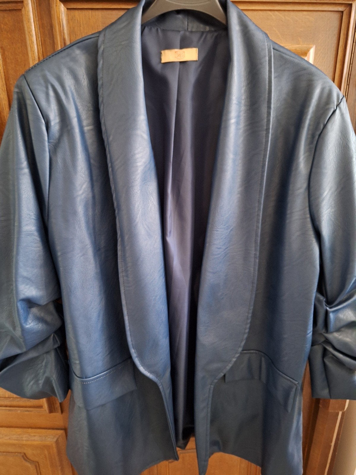 Stijlvol blauw jasje - Maat M, Kleding | Dames, Jasjes, Kostuums en Pakken, Blauw, Jasje, Ophalen, Maat 38/40 (M)