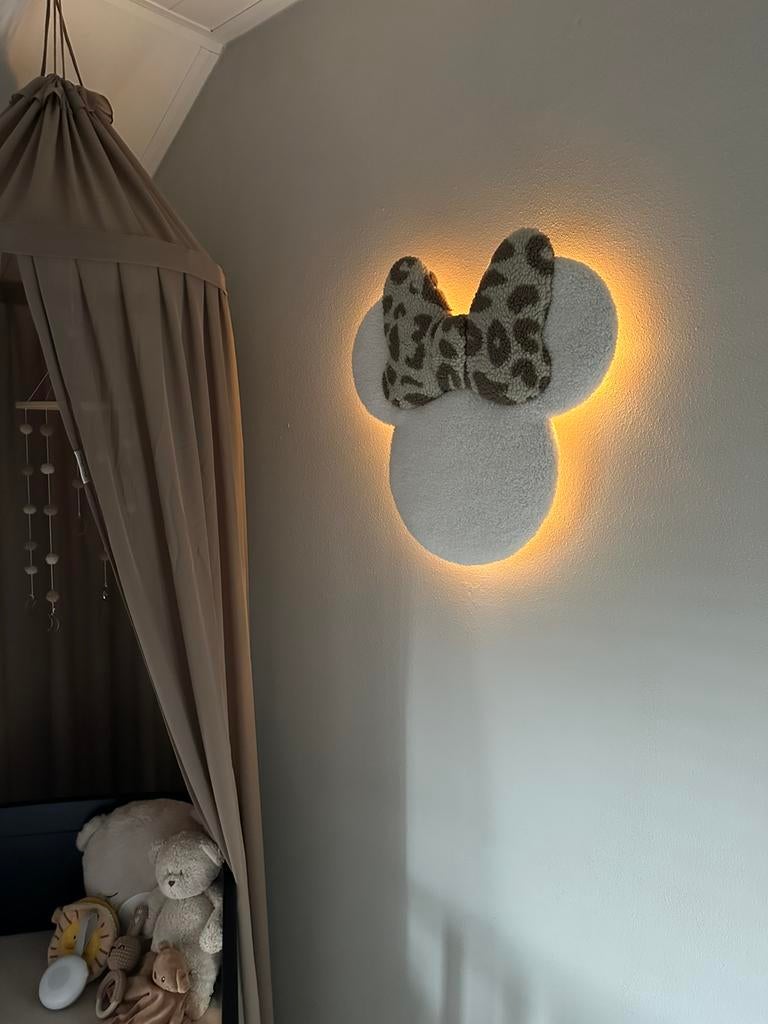 Minnie Mouse wandlamp dreamlight 45x45 cm, Ophalen of Verzenden, Nieuw, Lamp