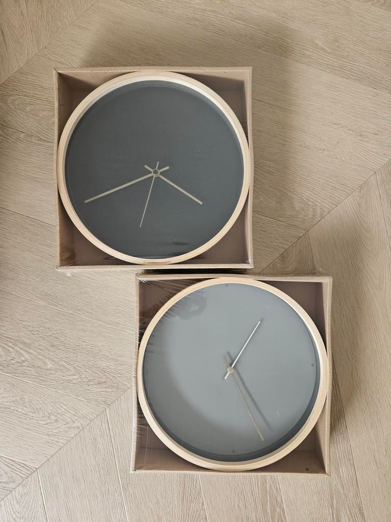 Nieuwe klok Søstrene Grene, Ophalen of Verzenden, Nieuw, Analoog, Wandklok
