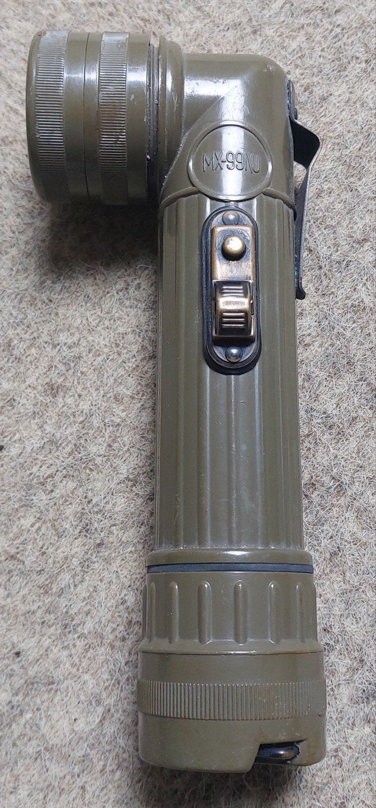originele Fulton hoekzaklamp MX-991/U, Ophalen of Verzenden, Batterij