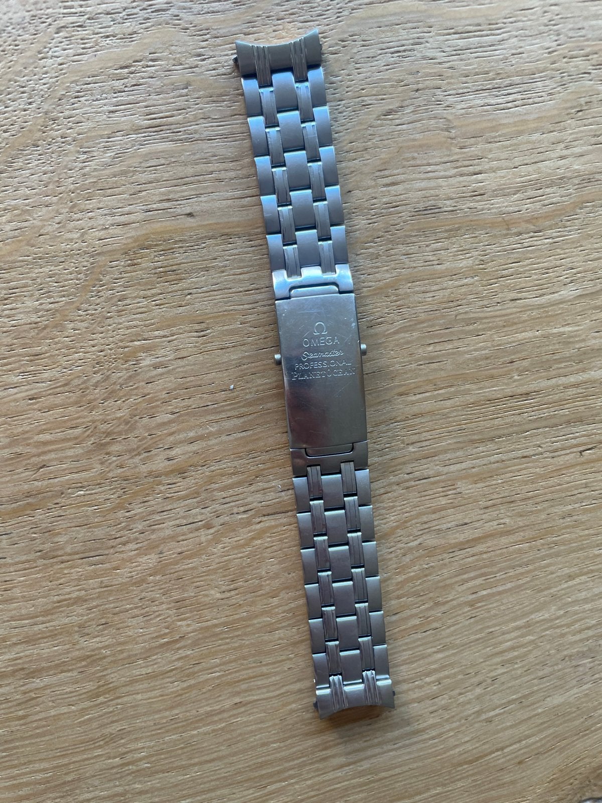 Originele Omega Seamaster Professional Planetocean band, Ophalen of Verzenden, Gebruikt, Staal, Omega