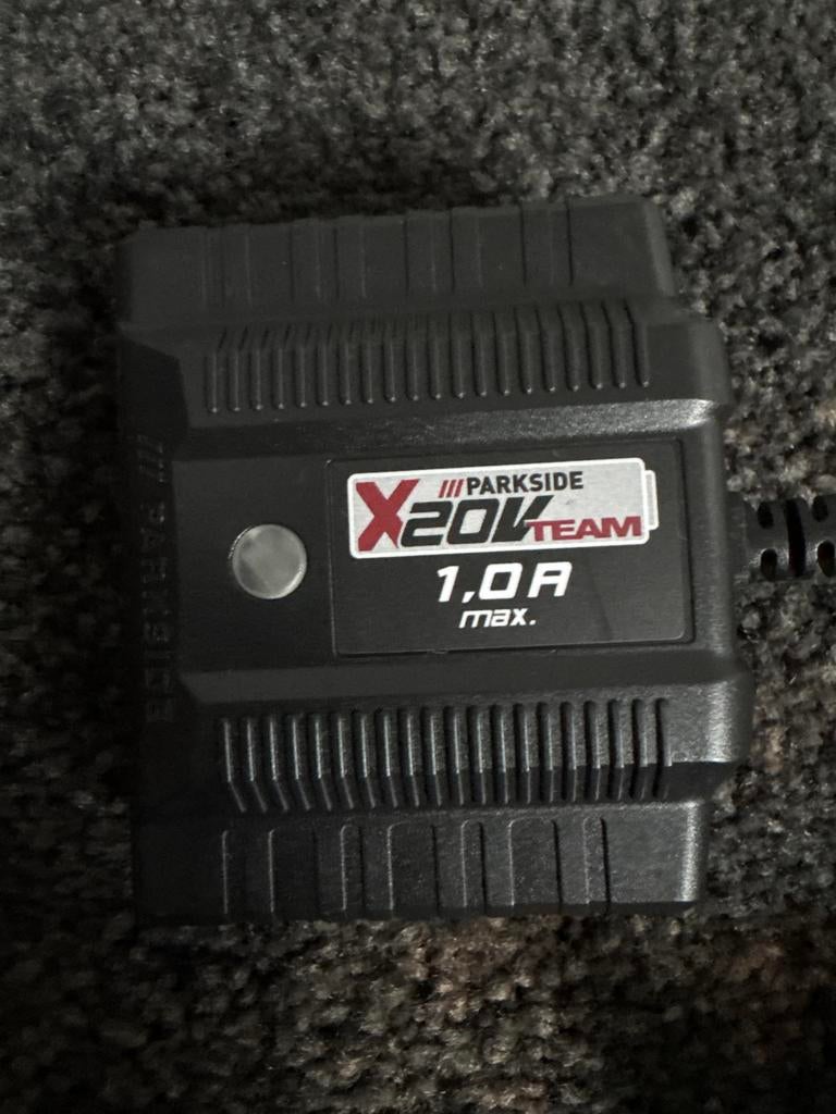 Parkside 20V Accu Oplader 1.0Ah X 20V Team, Ophalen of Verzenden, Zo goed als nieuw