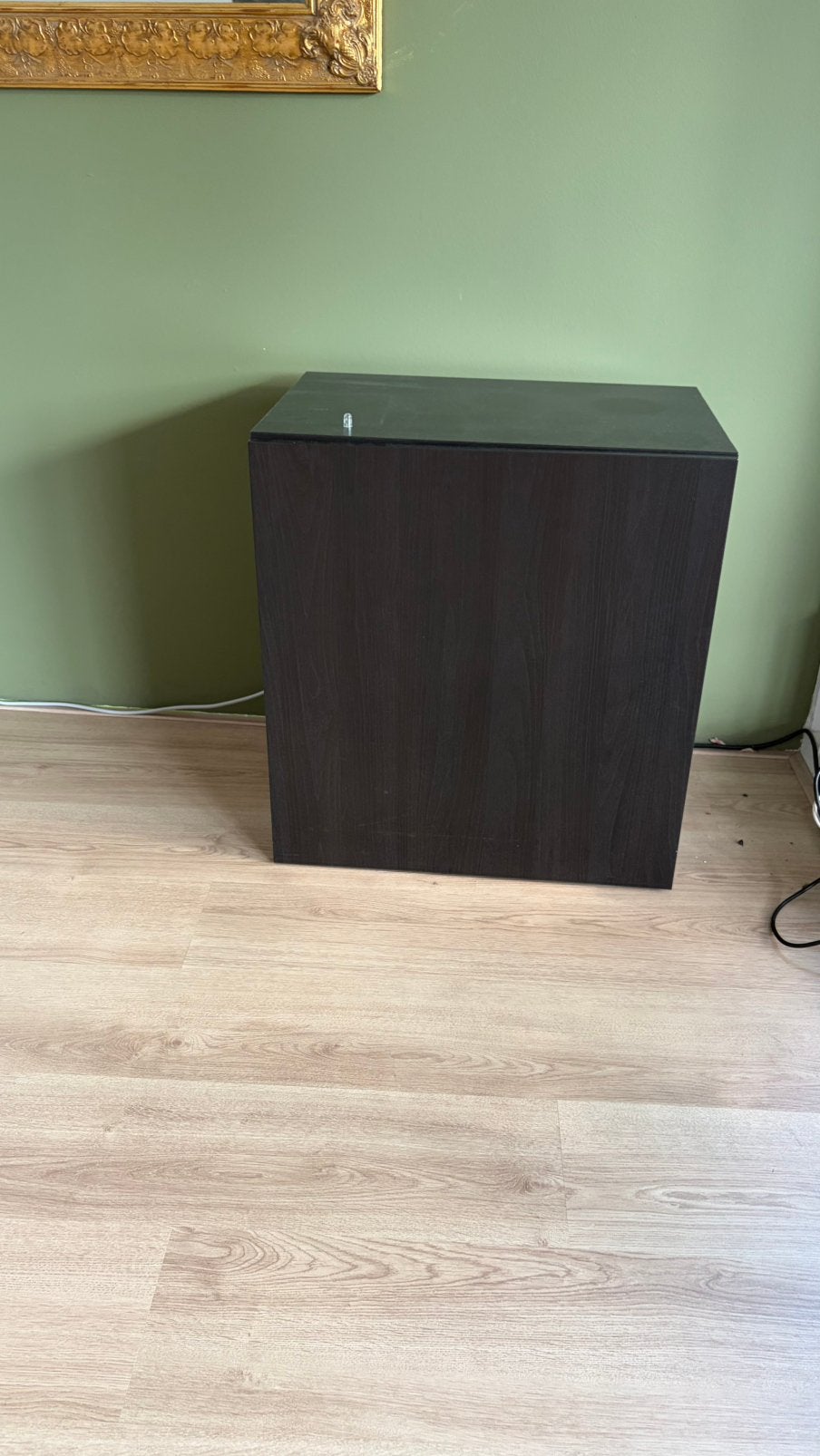 IKEA BESTÅ kast met deur – zwartbruin – 60x42x64 cm (2x), Ophalen, 50 tot 100 cm, Zo goed als nieuw, Minder dan 100 cm