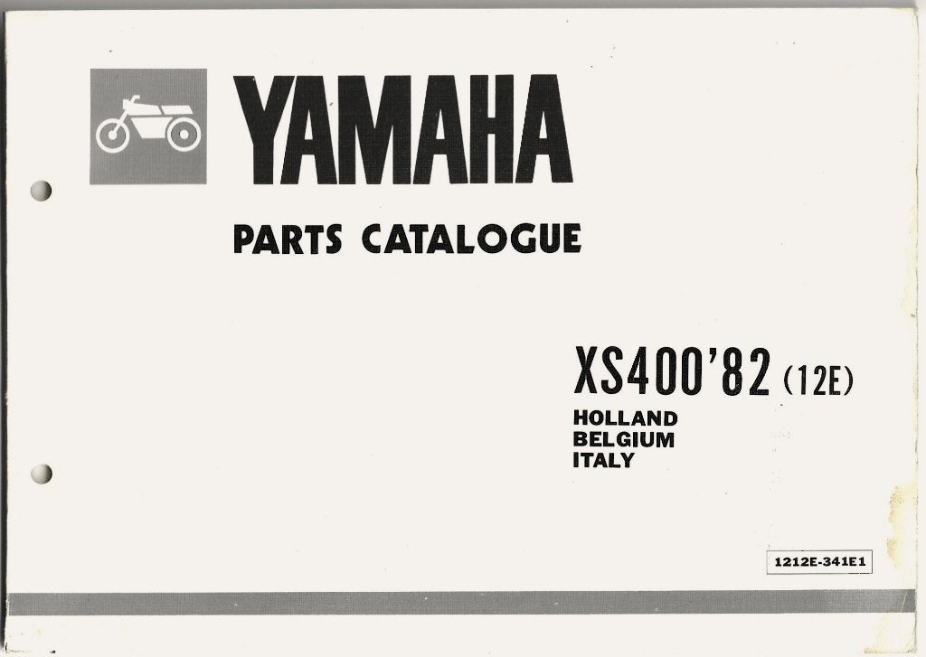 Yamaha XS400 Parts List Holland Belgie Italie (2288z) motor, Motoren, Verzenden, Yamaha