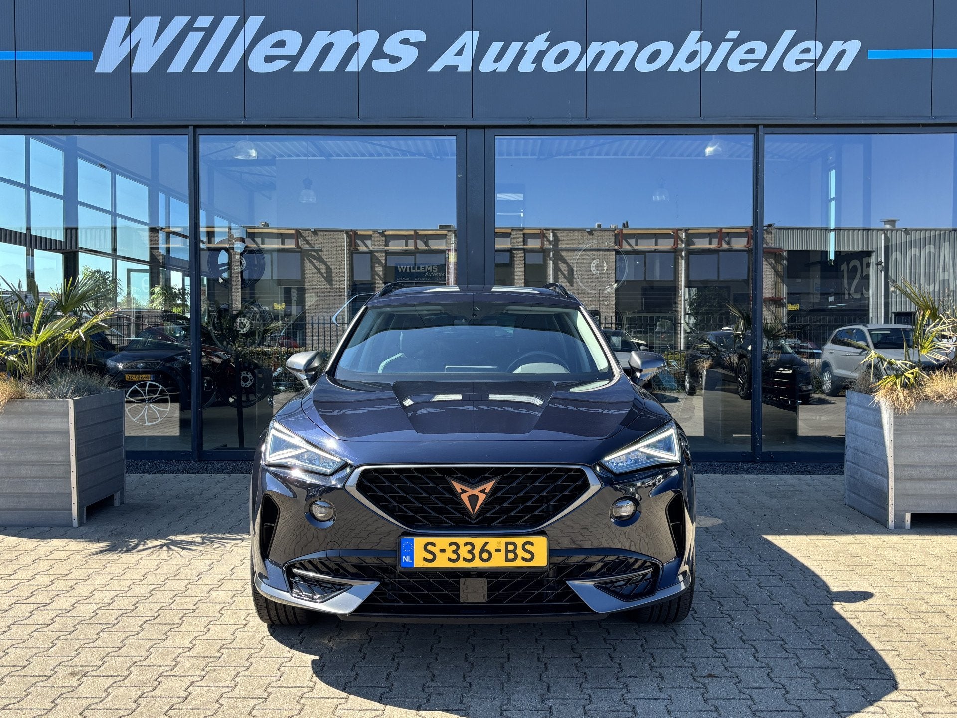 CUPRA Formentor 1.5 TSI Business Edition Camera, Winterpakke, Auto's, 15 km/l, Blauw, Leder en Stof, SUV of Terreinwagen