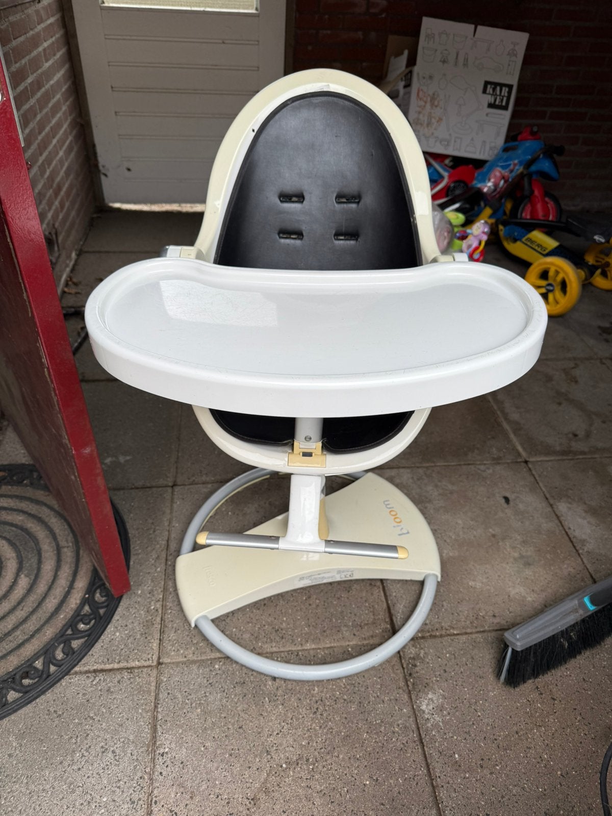 Bloom kinderstoel, Kinderen en Baby's, Kinderstoelen, Ophalen, Gebruikt, Meegroeistoel, Stoelverkleiner