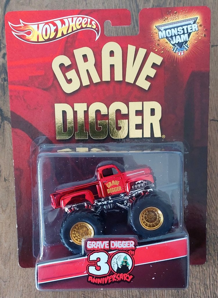 Hot Wheels Monster Jam RLC GRAVE DIGGER CLASSIC SPECIAL ED., Ophalen of Verzenden, Nieuw, Auto