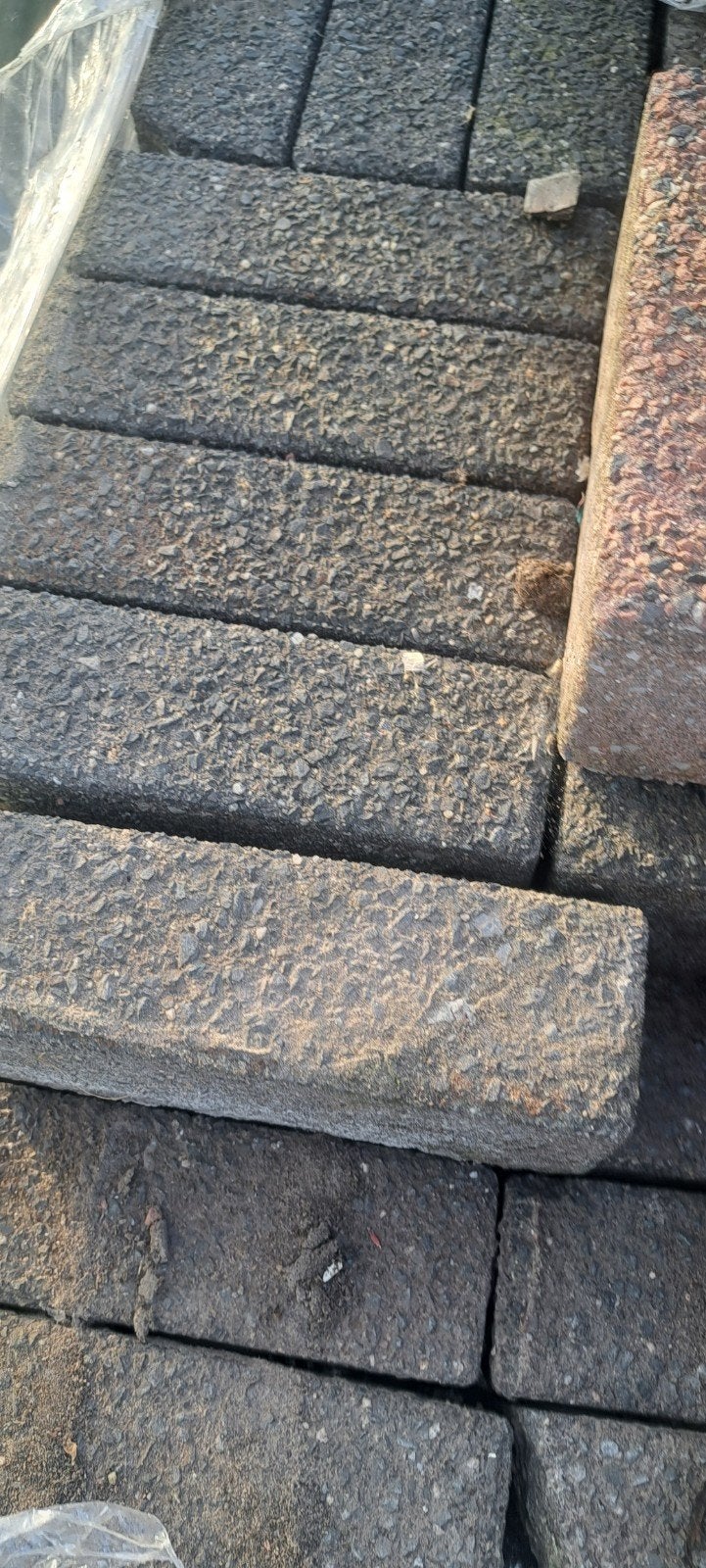 7 duims klinkers, Ophalen, Beton, 10 m² of meer, Klinkers