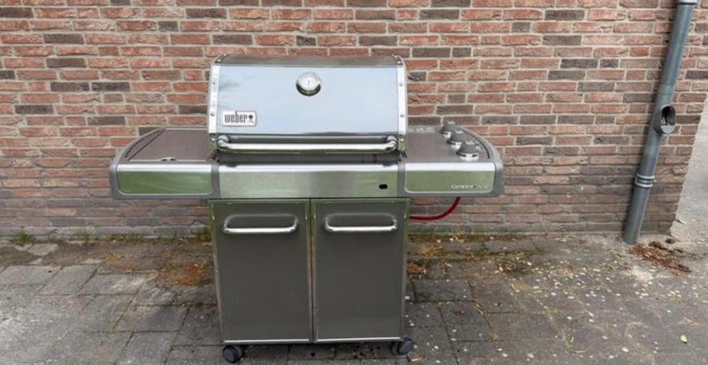 Weber Genesis Silver limited edition, Ophalen, Gebruikt