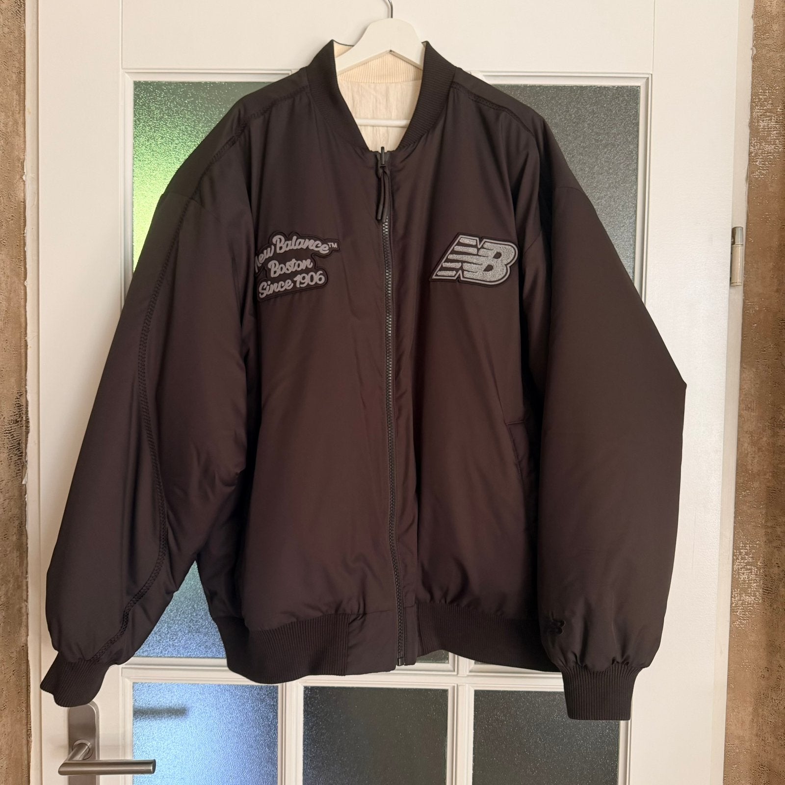 New Balance Bomber xl, Ophalen, Zo goed als nieuw, Maat 56/58 (XL), Zwart