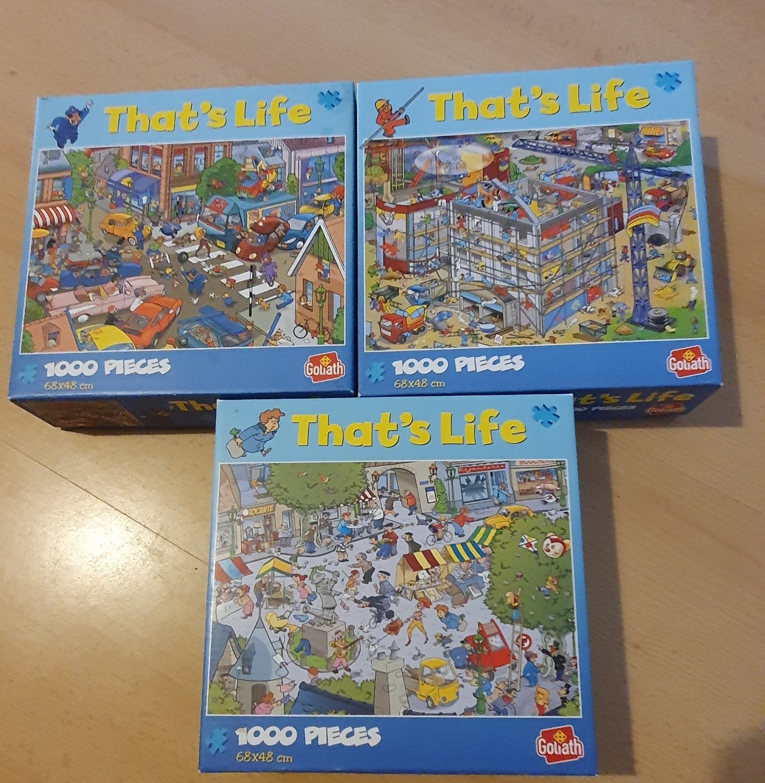 Legpuzzels  10 stuks ,alles voor 10.00., Ophalen, 500 t/m 1500 stukjes, Zo goed als nieuw, Legpuzzel