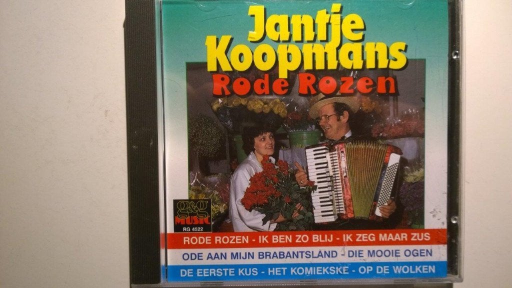 Jantje Koopmans - Rode Rozen, Ophalen of Verzenden, Zo goed als nieuw, Levenslied of Smartlap