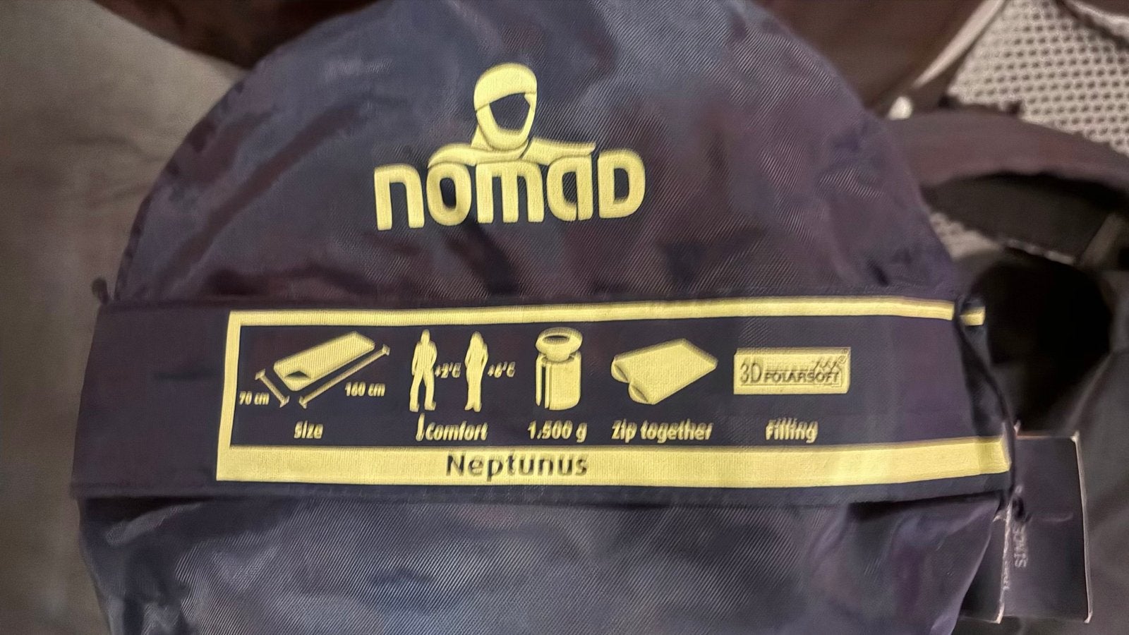 Nomad Neptunus Kinderslaapzak 160x70 cm, Ophalen, Zo goed als nieuw