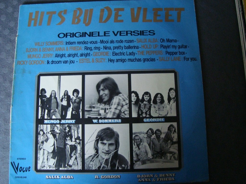 Hits bij de vleet originele versies, Cd's en Dvd's, Vinyl | Nederlandstalig, Ophalen of Verzenden, Zo goed als nieuw, 12 inch