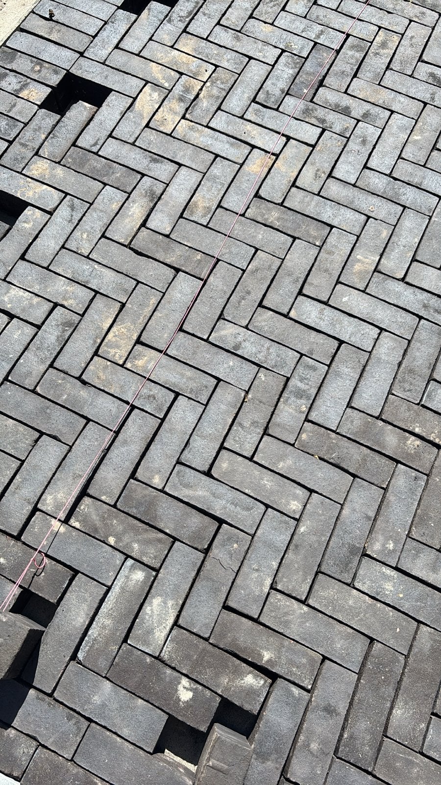 9,2m2 Gebakken safino dikformaat nieuw 20,6x6,7 cm antraciet, Ophalen, Keramiek, Klinkers, Nieuw