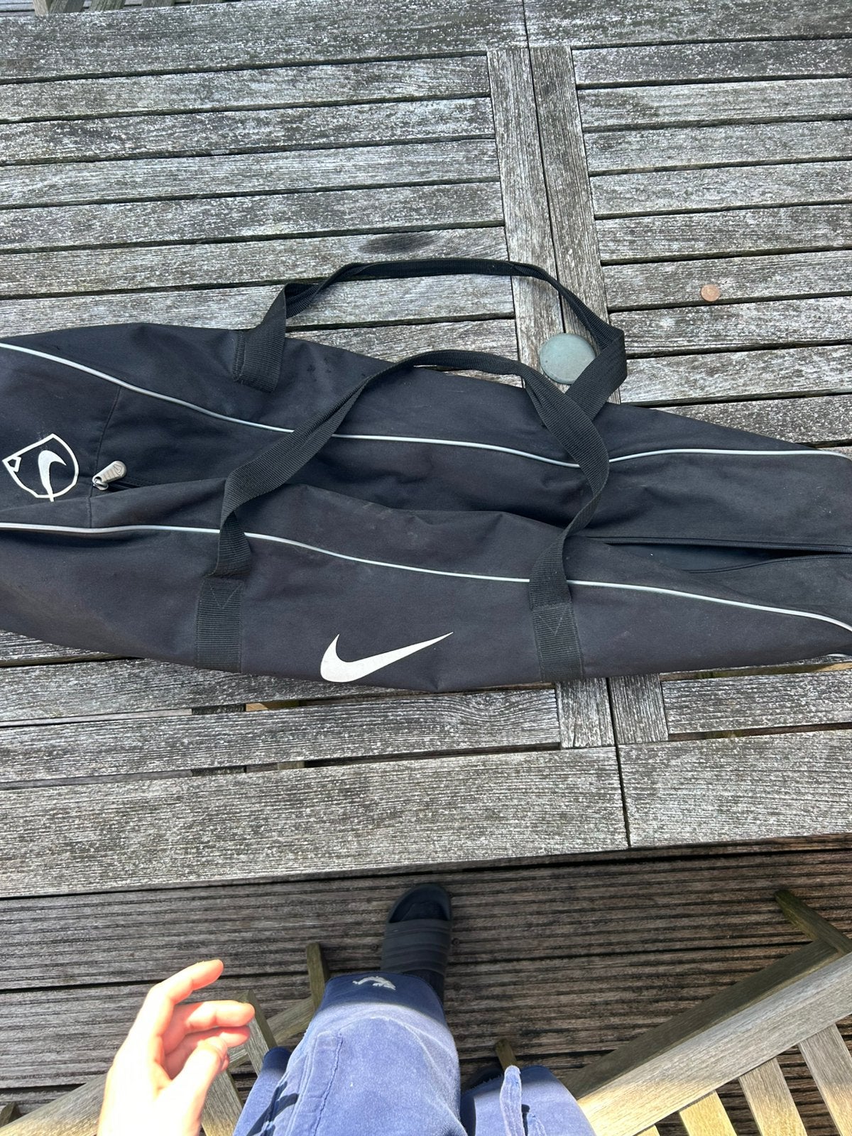 Nike Honkbal / Softbal Knuppeltas – Bat Bag voor 2 Knuppels, Sport en Fitness, Ophalen, Zo goed als nieuw, Honkbal, Tas