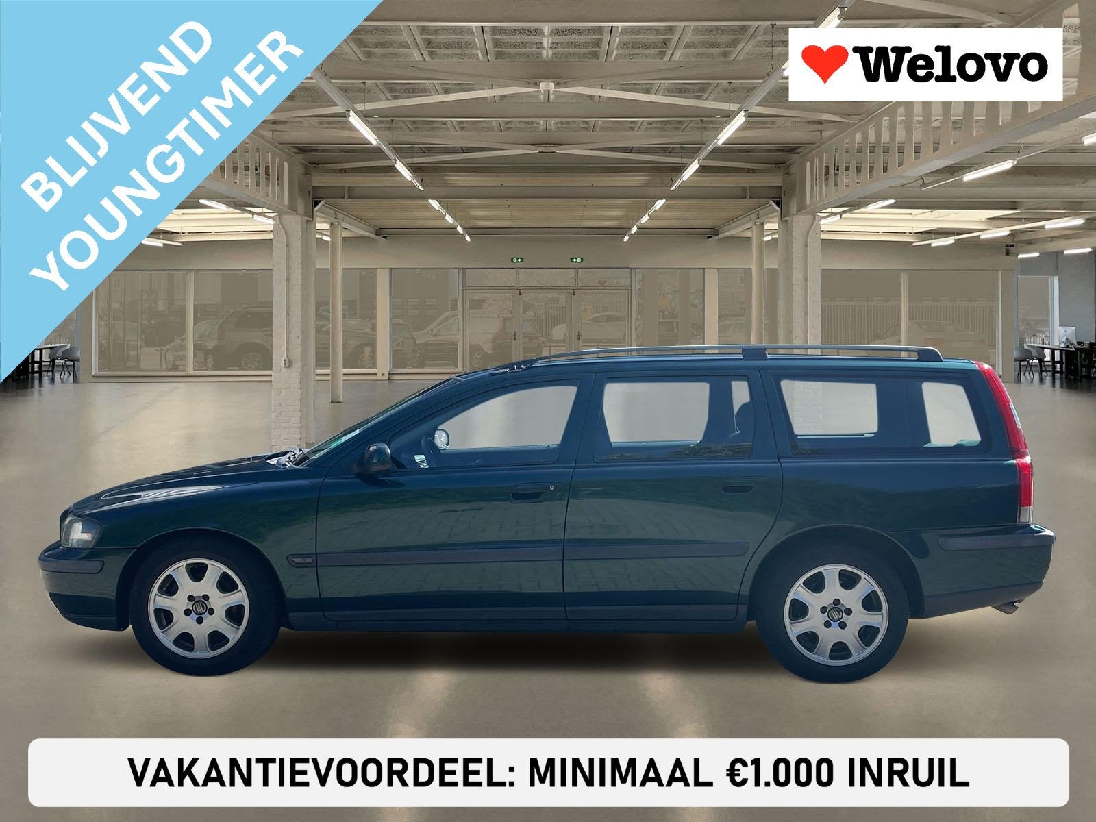 Volvo V70 2.4 Comfort Line Automaat nieuwe APK Rijklaar Blij, Auto's, Stof, 129 €/maand, Electronic Stability Program (ESP), 750 kg