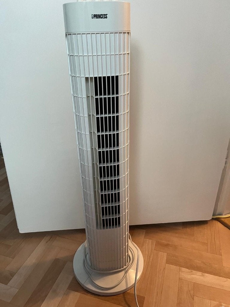 Torenventilator Princess, Witgoed en Apparatuur, Ventilatoren, Ophalen, Zo goed als nieuw, Torenventilator