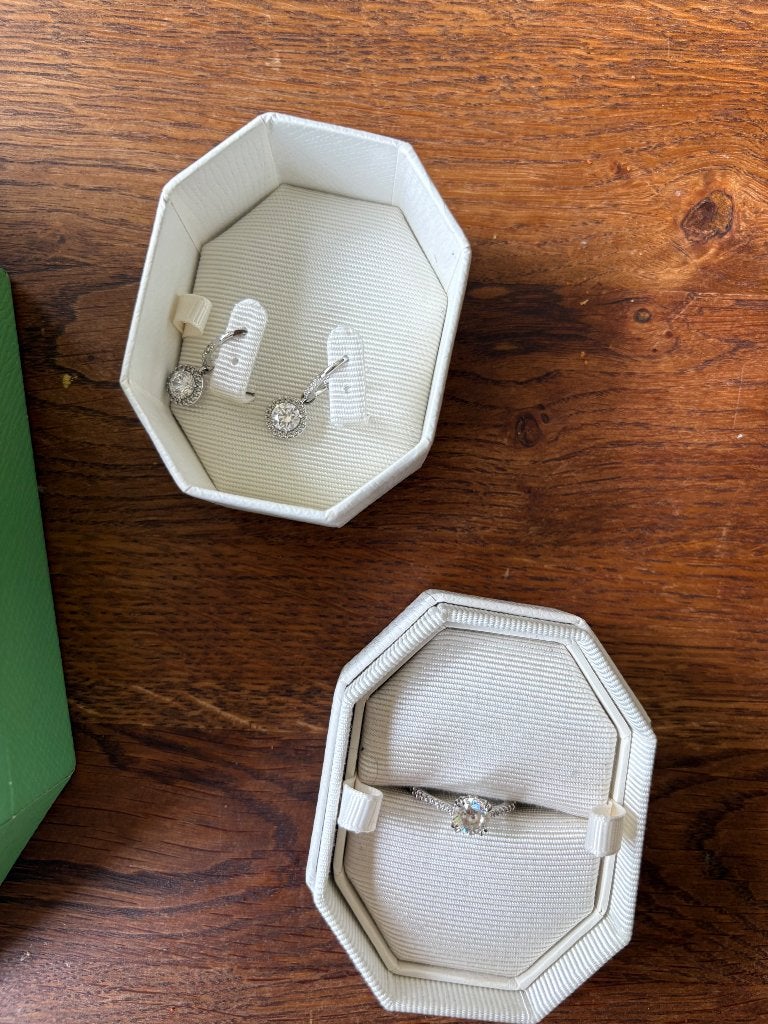 Swarovski sieraden set, Met kristal, Overige materialen, Gebruikt, Ophalen of Verzenden