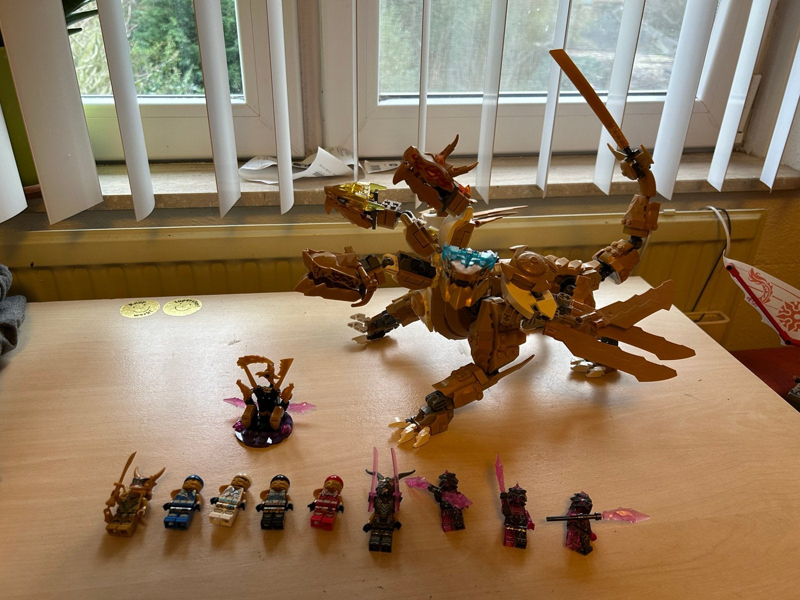 Lloyd’s gouden ultra draak, Lego, Ophalen of Verzenden, Zo goed als nieuw, Ninjago