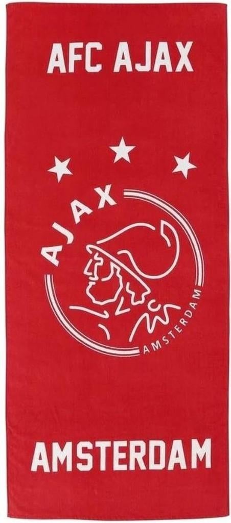 AJAX Strandlaken, Badlaken, 100% Katoen ::75 x 180 cm:: Nieu, Ophalen of Verzenden, Nieuw, Ajax, Overige typen