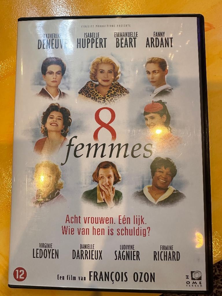8 femmes, Vanaf 12 jaar, Ophalen of Verzenden, Zo goed als nieuw, Overige gebieden