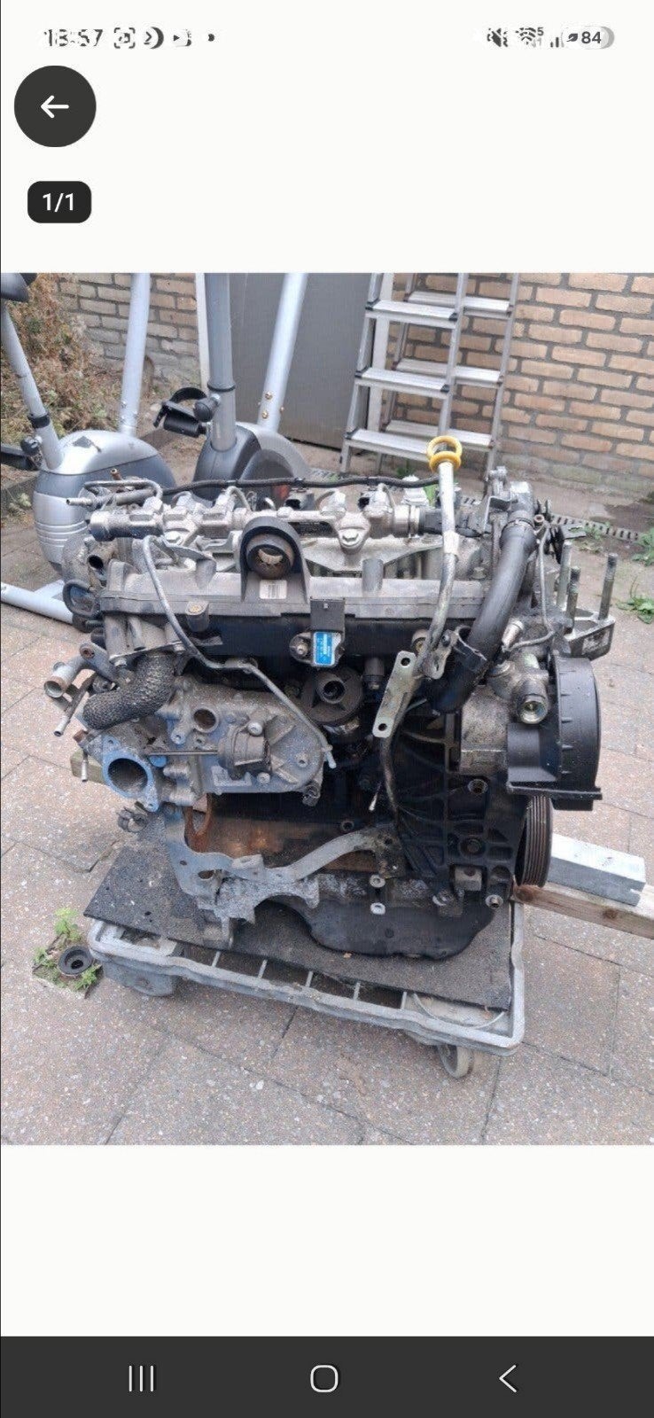 Te koop 1.3 hdi 75 motor Diesel, Auto-onderdelen, Ophalen of Verzenden, Fiat