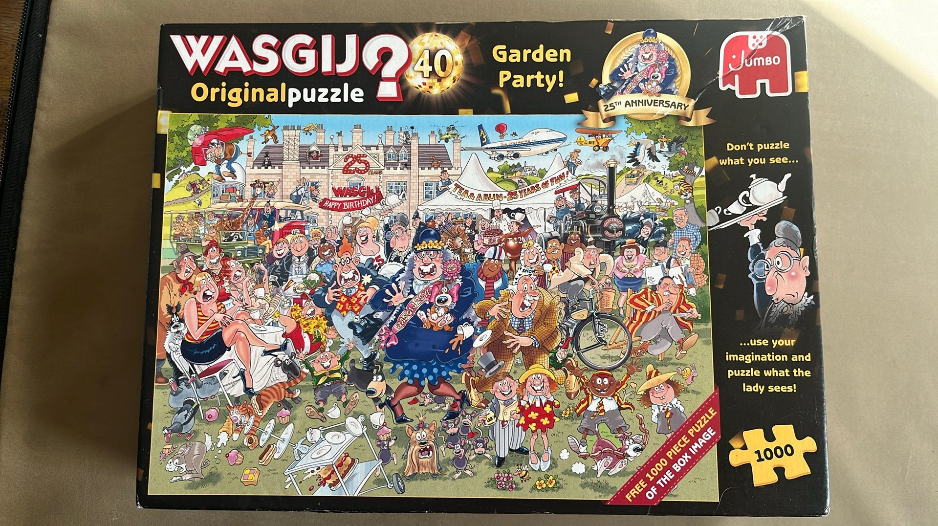 Wasgij original nr 40., Ophalen, 500 t/m 1500 stukjes, Zo goed als nieuw