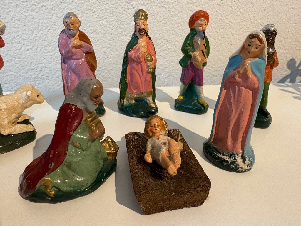 VINTAGE KERSTSPULLEN DOE EEN LEUK BOD !, Diversen, Kerst, Ophalen of Verzenden, Gebruikt