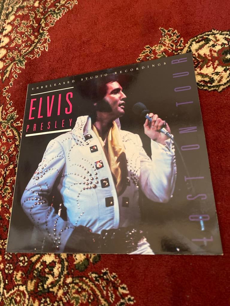 Elvis Presley - Lost On Tour (Unreleased Studio Recordings), Ophalen of Verzenden, 1980 - 1989, Gebruikt, 12 inch