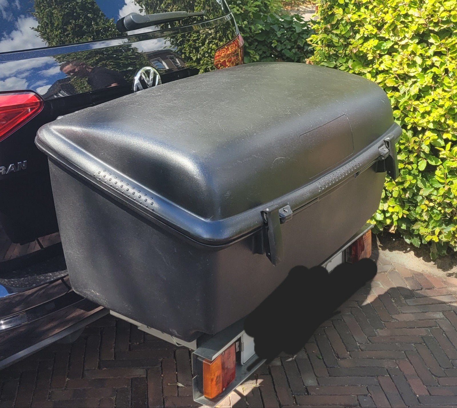 trekhaak koffer. TE HUUR, Ophalen of Verzenden, Zo goed als nieuw