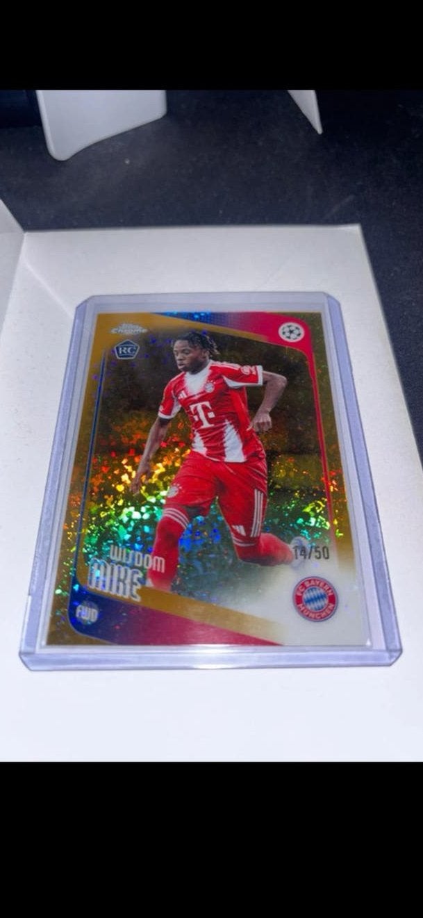 Wisdom Mike Rookie Kaart /50 - FC Bayern München, Ophalen of Verzenden, Zo goed als nieuw, Buitenlandse clubs, Spelerskaart