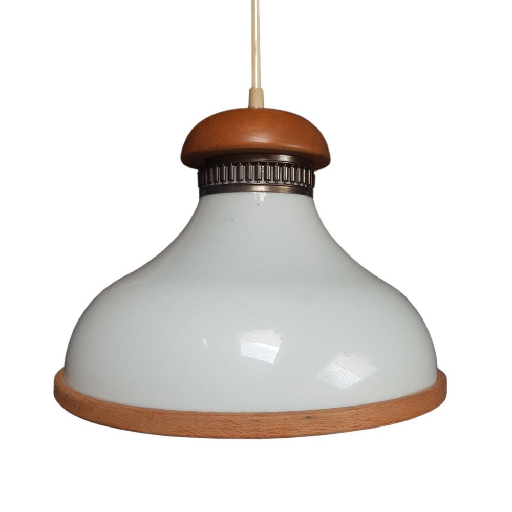 Vintage Steinhauer hanglamp, Hout, Gebruikt, -, -
