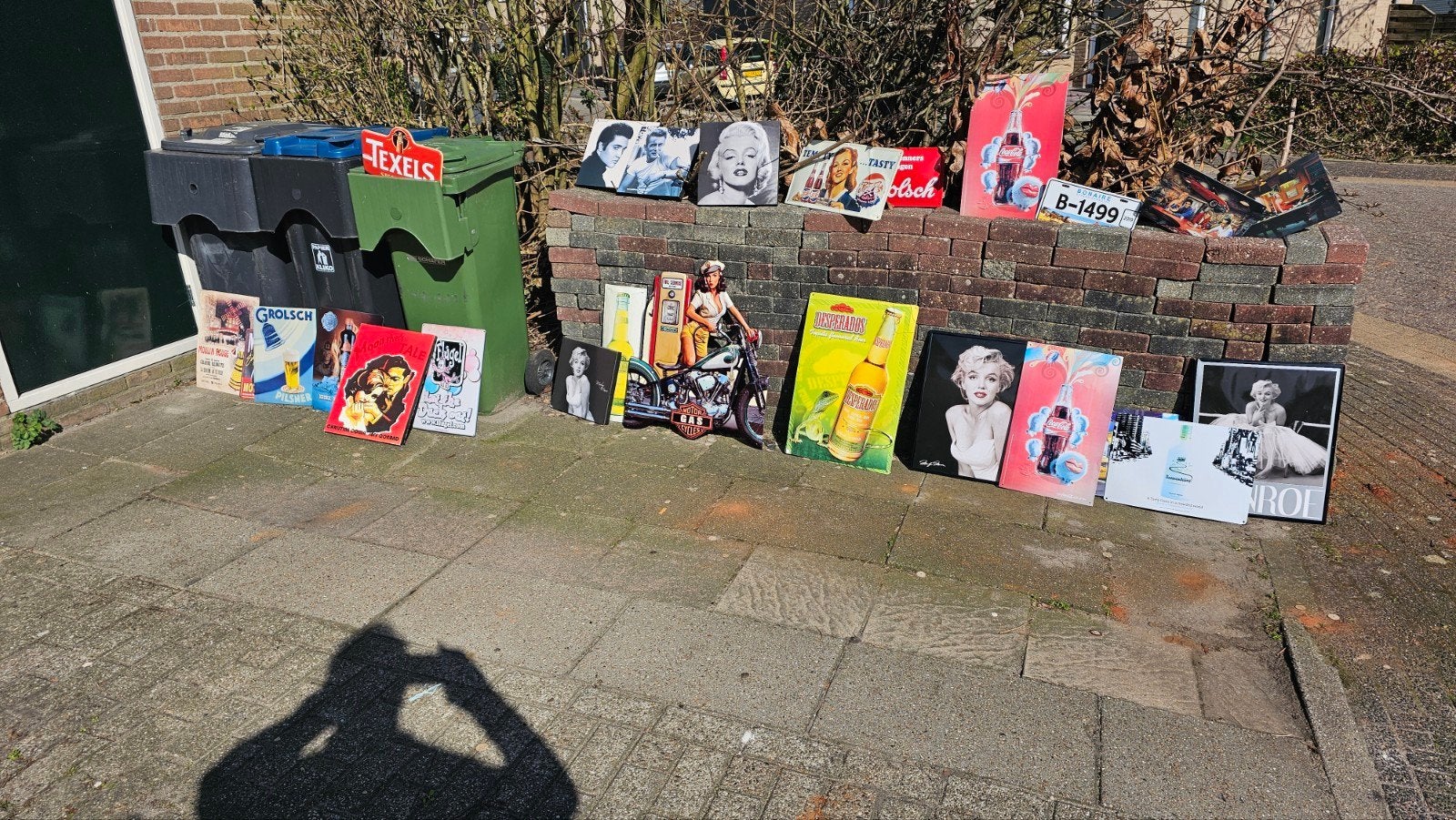 Diverse Reclameborden en Decoratieve Platen, Ophalen of Verzenden, Gebruikt, Reclamebord