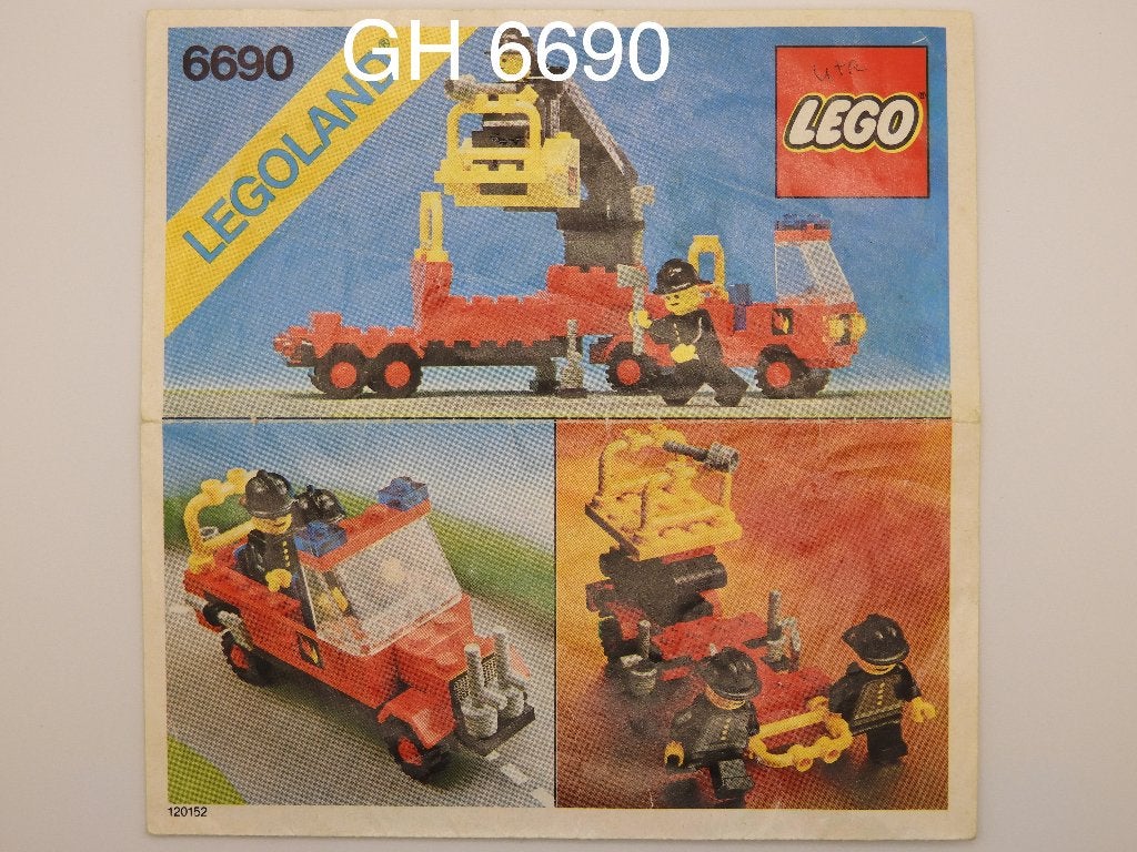 Lego 6690 Vintage Snorkel Pumper, Gebruikt, Lego, Ophalen of Verzenden, Complete set