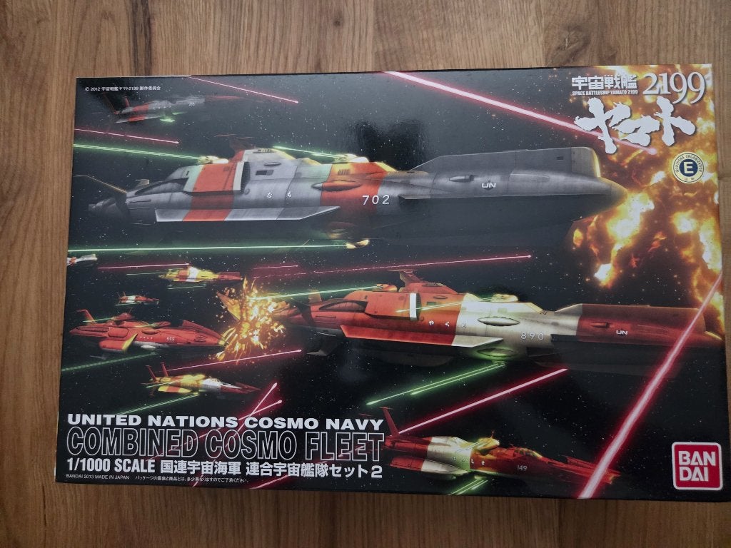 Yamato 2199 United Nations Cosmo Combined Fleet ver2 bandai, Ophalen of Verzenden, Nieuw, 1:50 of kleiner