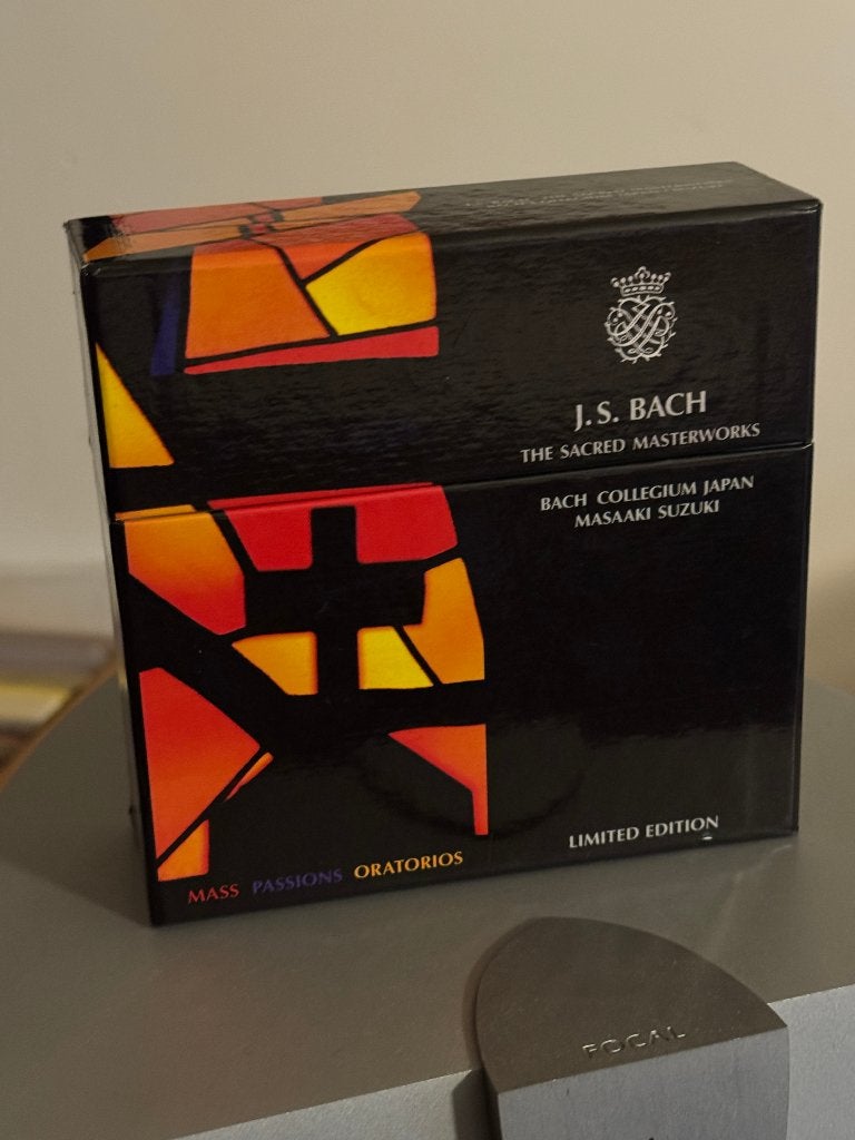 Bach Sacred Masterworks. Masaaki Suzuki 10cd ! box, Cd's en Dvd's, Speciale editie, Ophalen of Verzenden, Zo goed als nieuw, Oratorium