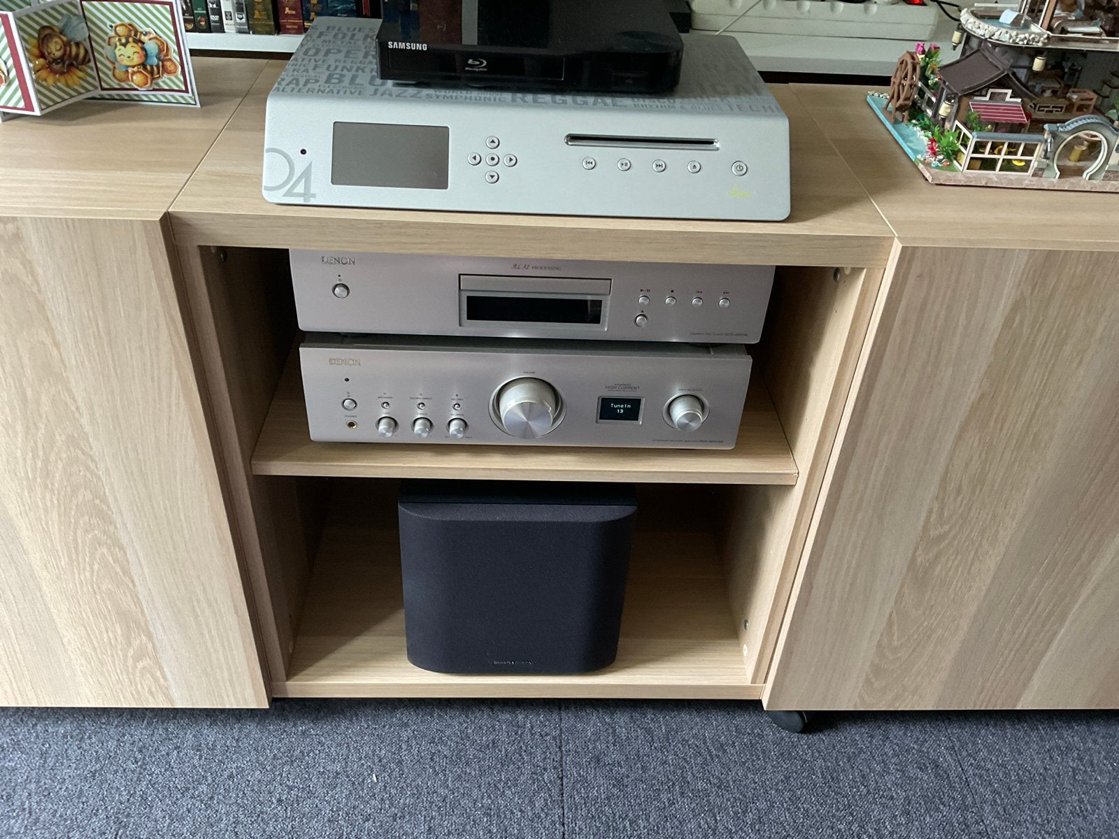 Denon PMA900hne, DCD60ne & Olive HD04 - Zo goed als nieuw, Ophalen, Zo goed als nieuw, Stereo, Denon