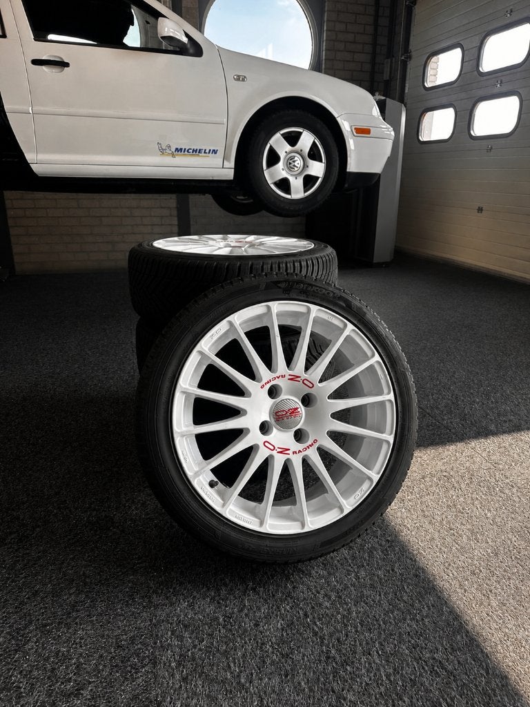 OZ Racing velgen 4x108 17 inch met Hankook banden, Ophalen, Banden en Velgen, Nieuw, 17 inch