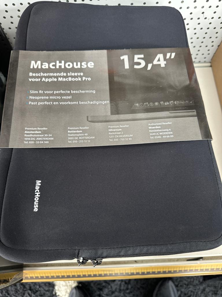 MacHouse Beschermhoes voor Apple MacBook Pro 15.4 inch, Ophalen, Zo goed als nieuw, Machouse.nl, Machouse