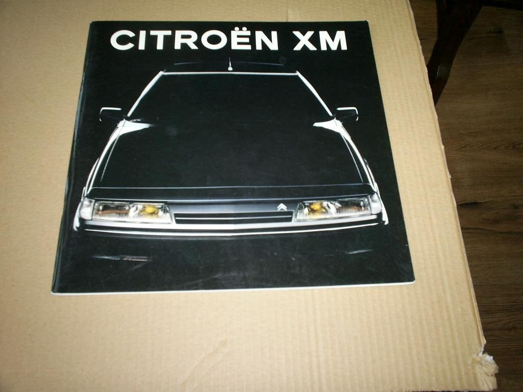 Citroen XM [ 9 / 1991 54 pag. ], Verzenden, Zo goed als nieuw, Citroën