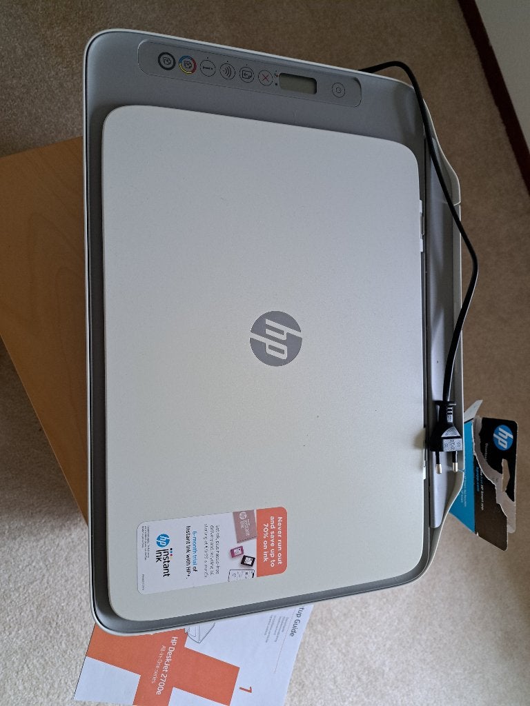 Hp printer, Ophalen, Zo goed als nieuw