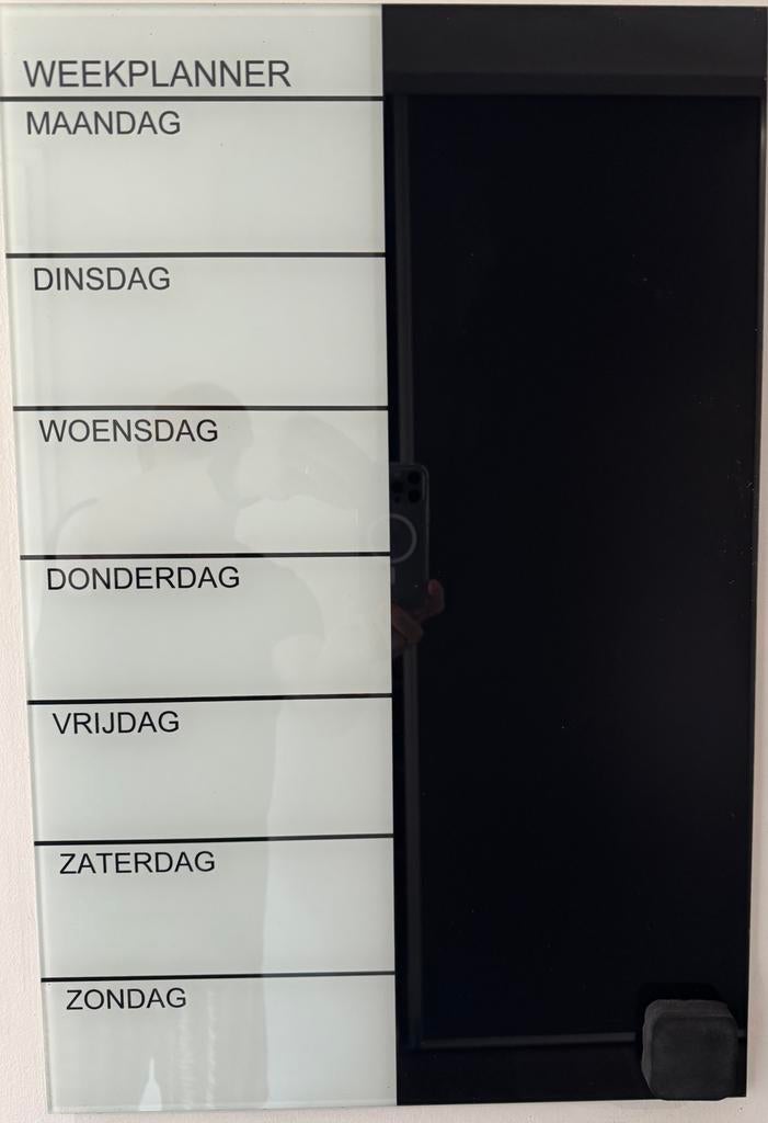 Te koop weekplanners, Ophalen, Zo goed als nieuw, Magneetbord