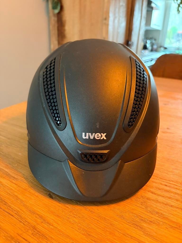 Uvex perfexxion, Dieren en Toebehoren, Paardrijkleding, Zo goed als nieuw, Cap, Springen, Ophalen of Verzenden